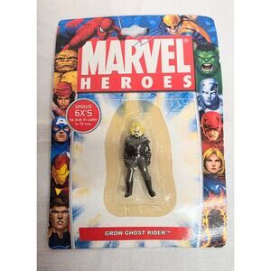 Marvel Heroes Grow Ghost Rider Grow Toy Grows 6 Times it's Size New Old Stock